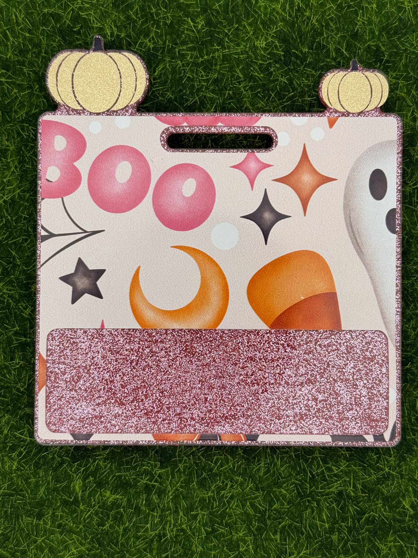 BOO Pumpkin Top-Badge Buddy