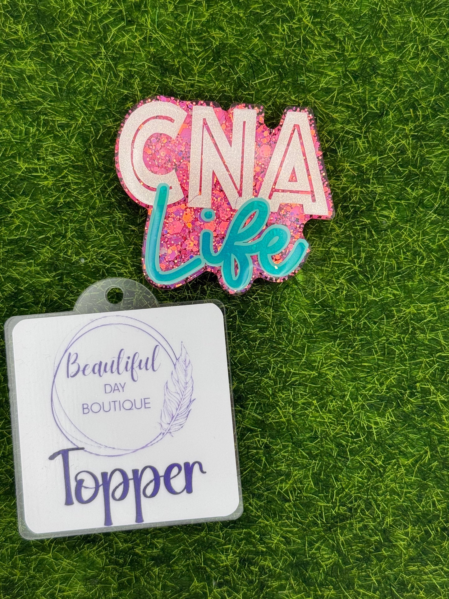 CNA life-pink and teal