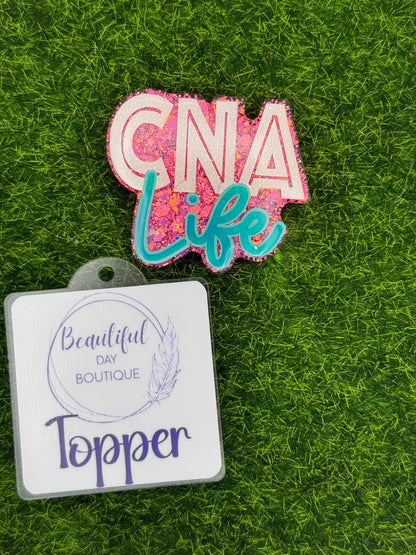 CNA life-pink and teal