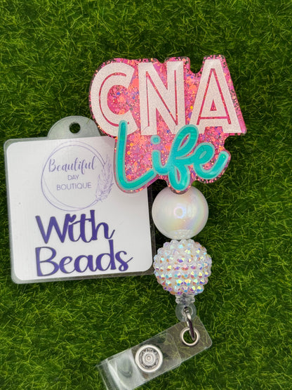 CNA life-pink and teal