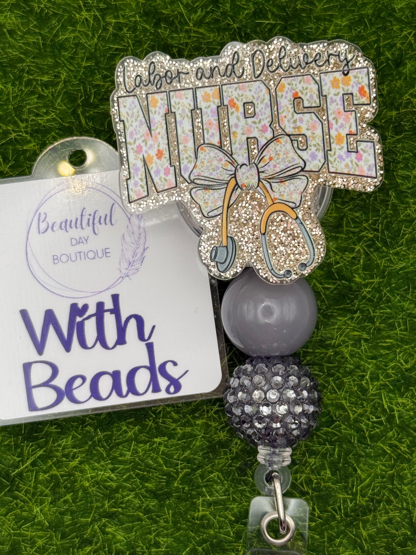 Labor and delivery nurse floral