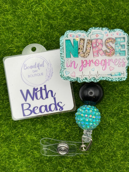 Nurse in progress-teal