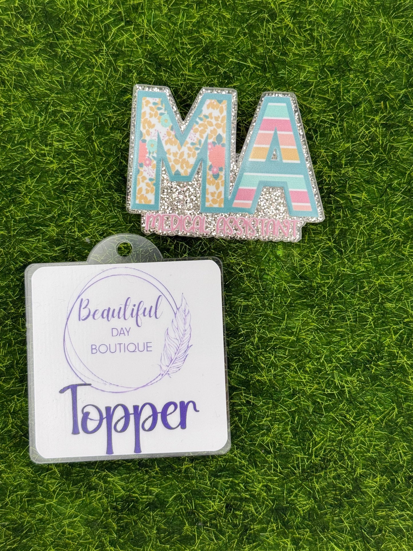 MA-Floral striped
