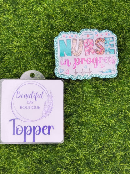 Nurse in progress-teal
