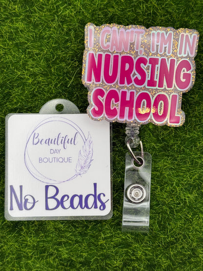 I can’t I’m in nursing school-light pink