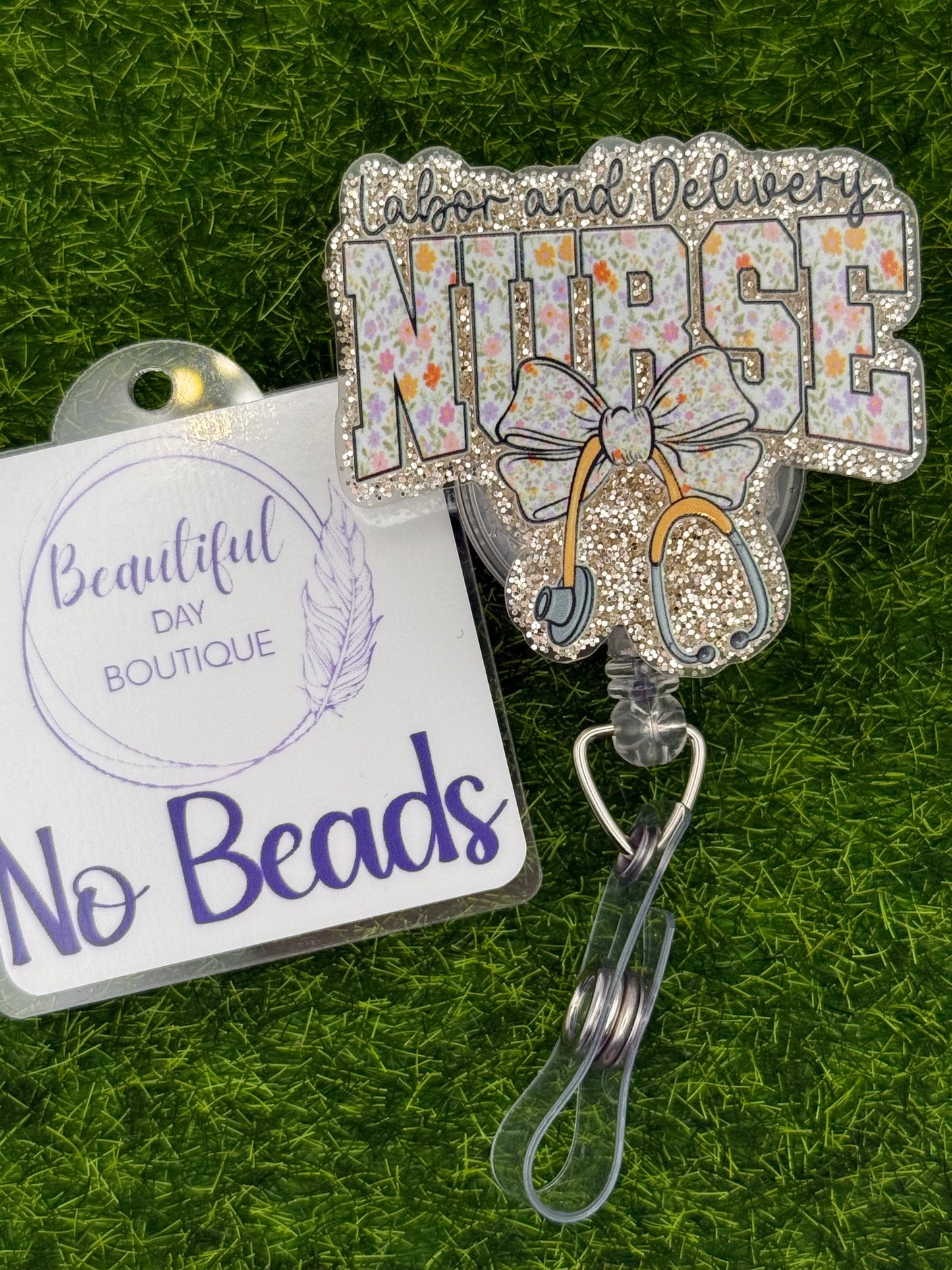 Labor and delivery nurse floral