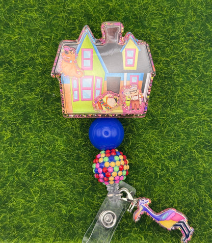 Adventure house shaker-full reel with charm and beaded reel