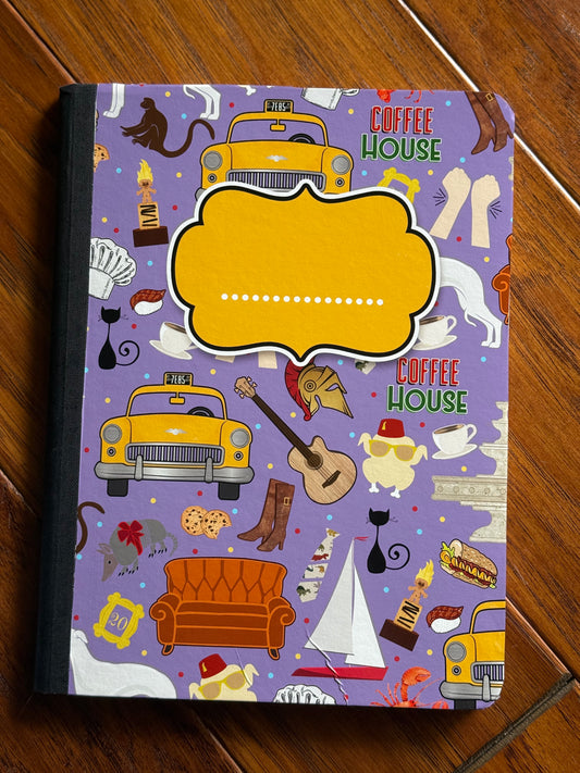 Coffee House notebook-wide ruled