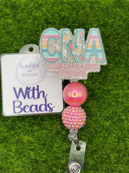CNA-Floral striped