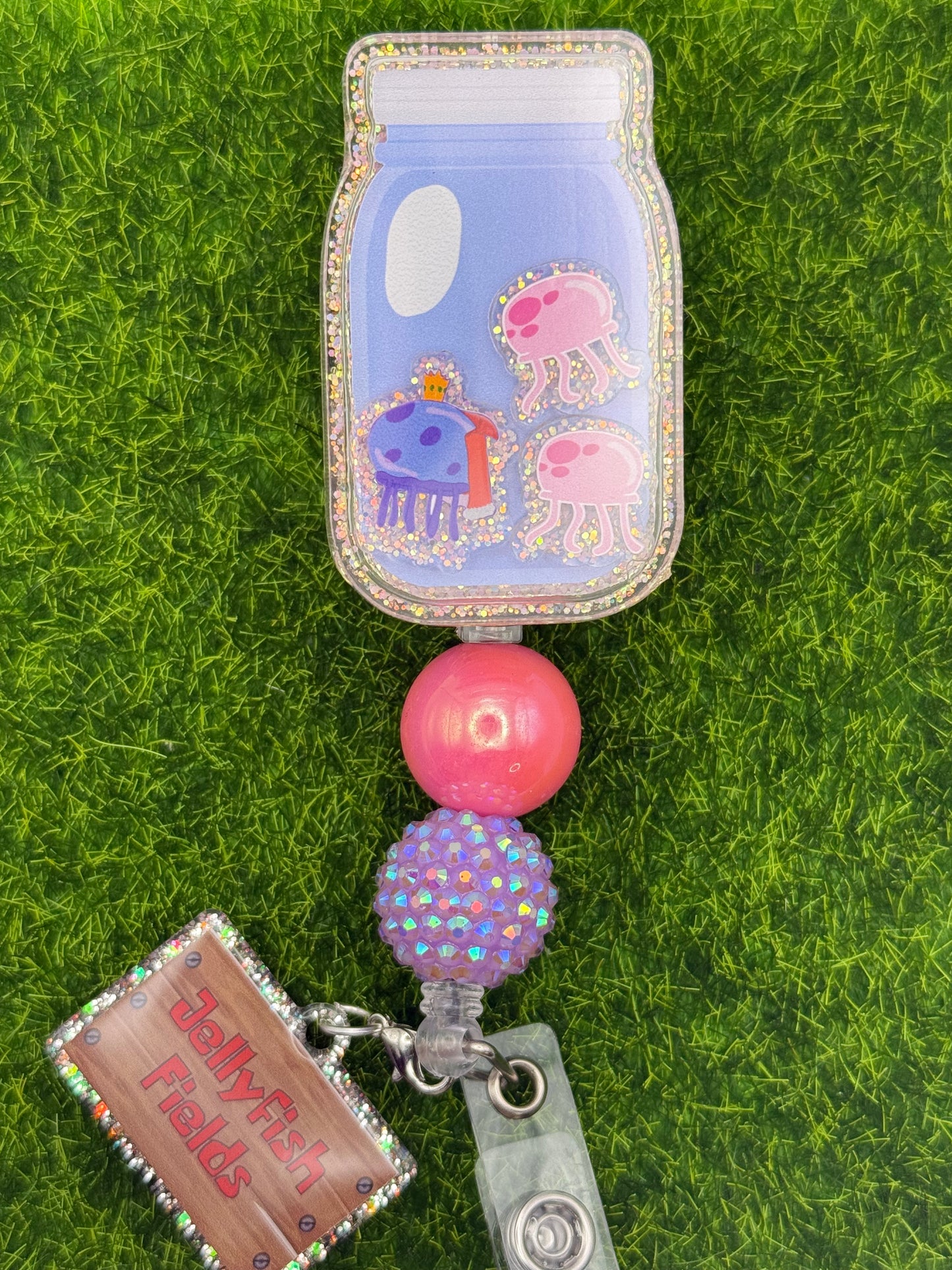 Jelly fish shaker full reel with charm