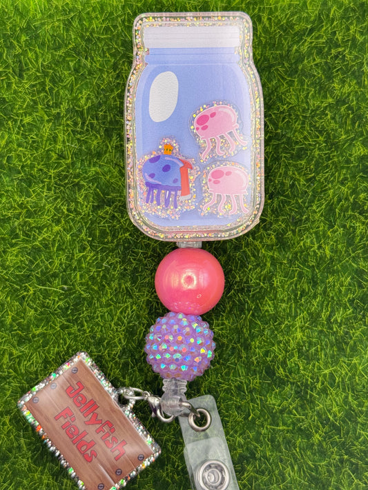 Jelly fish shaker full reel with charm
