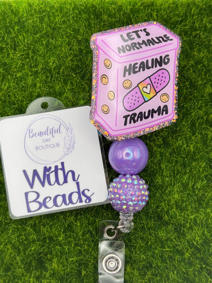 Let’s normalize healing trauma