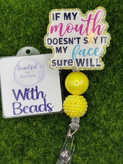 If my mouth doesn’t say it