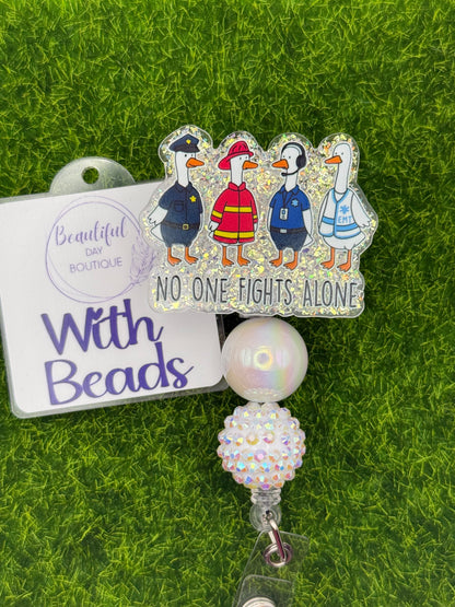 No one fights alone-ducks