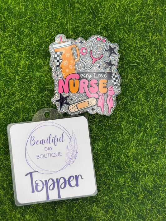 Very tired nurse