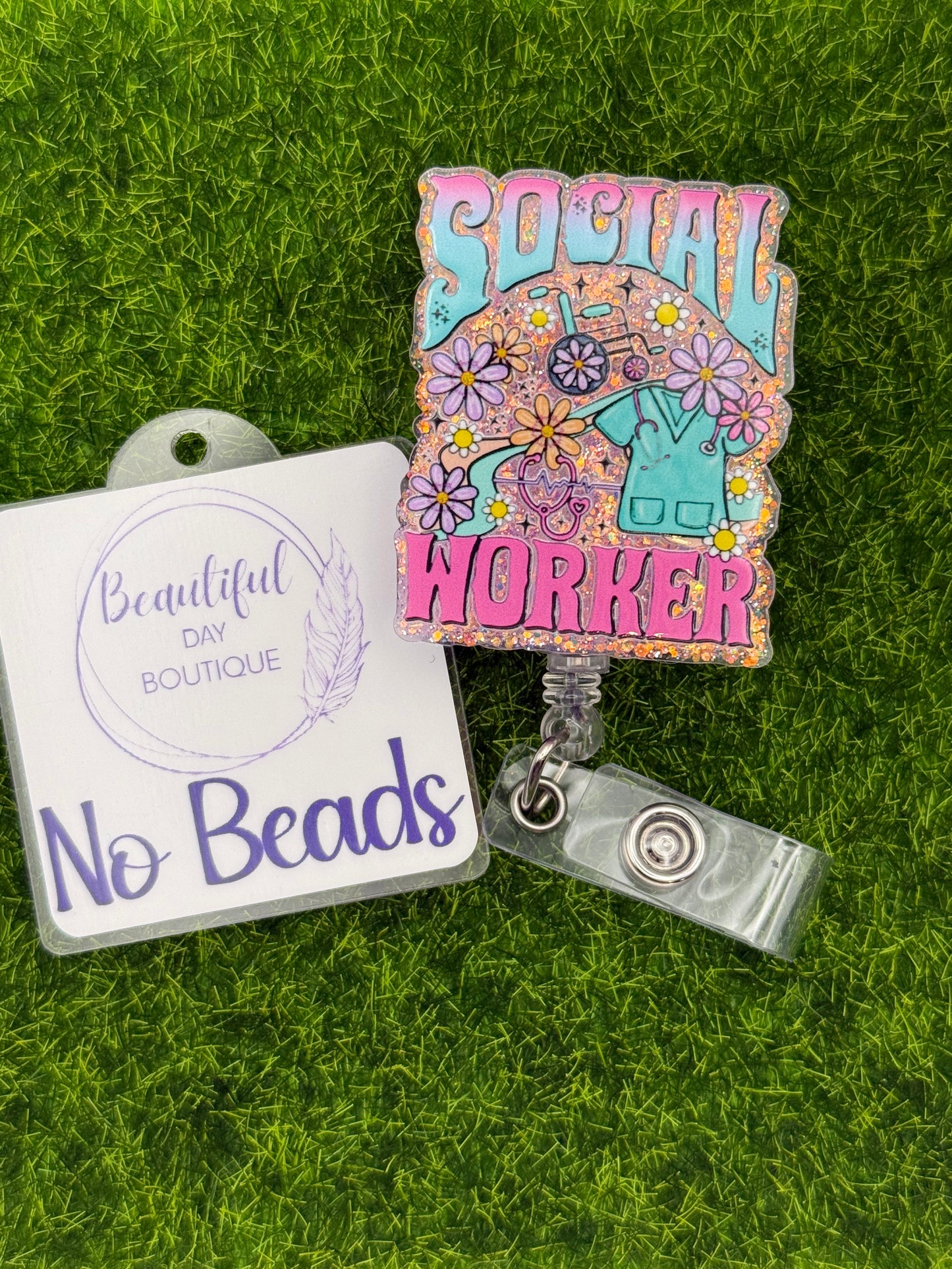 Social worker-pink/purple