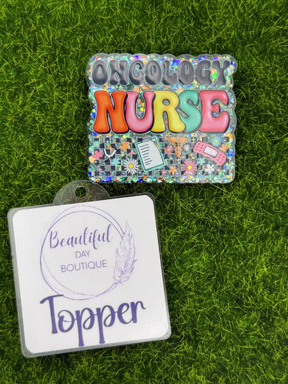 Oncology nurse-teal