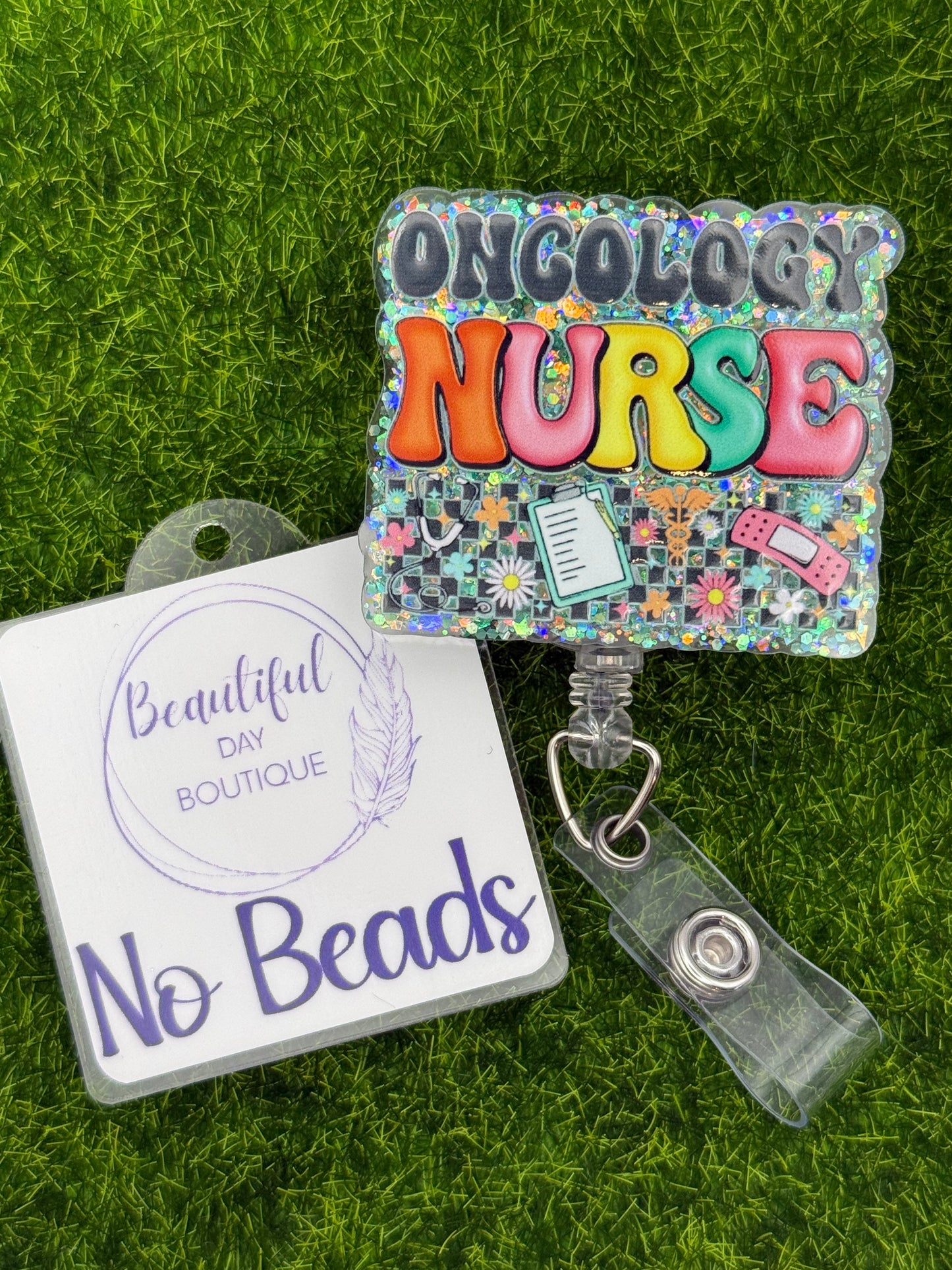 Oncology nurse-teal