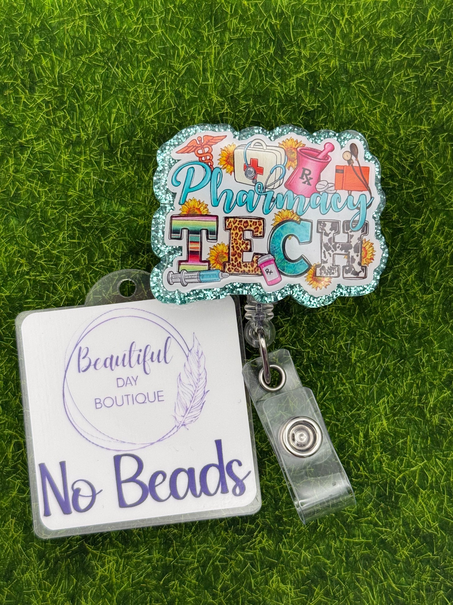 Pharmacy tech-teal