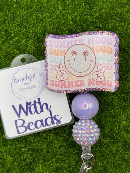 Summer mood-purple glitter