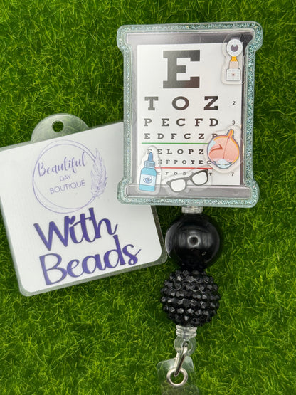 Eye chart shaker