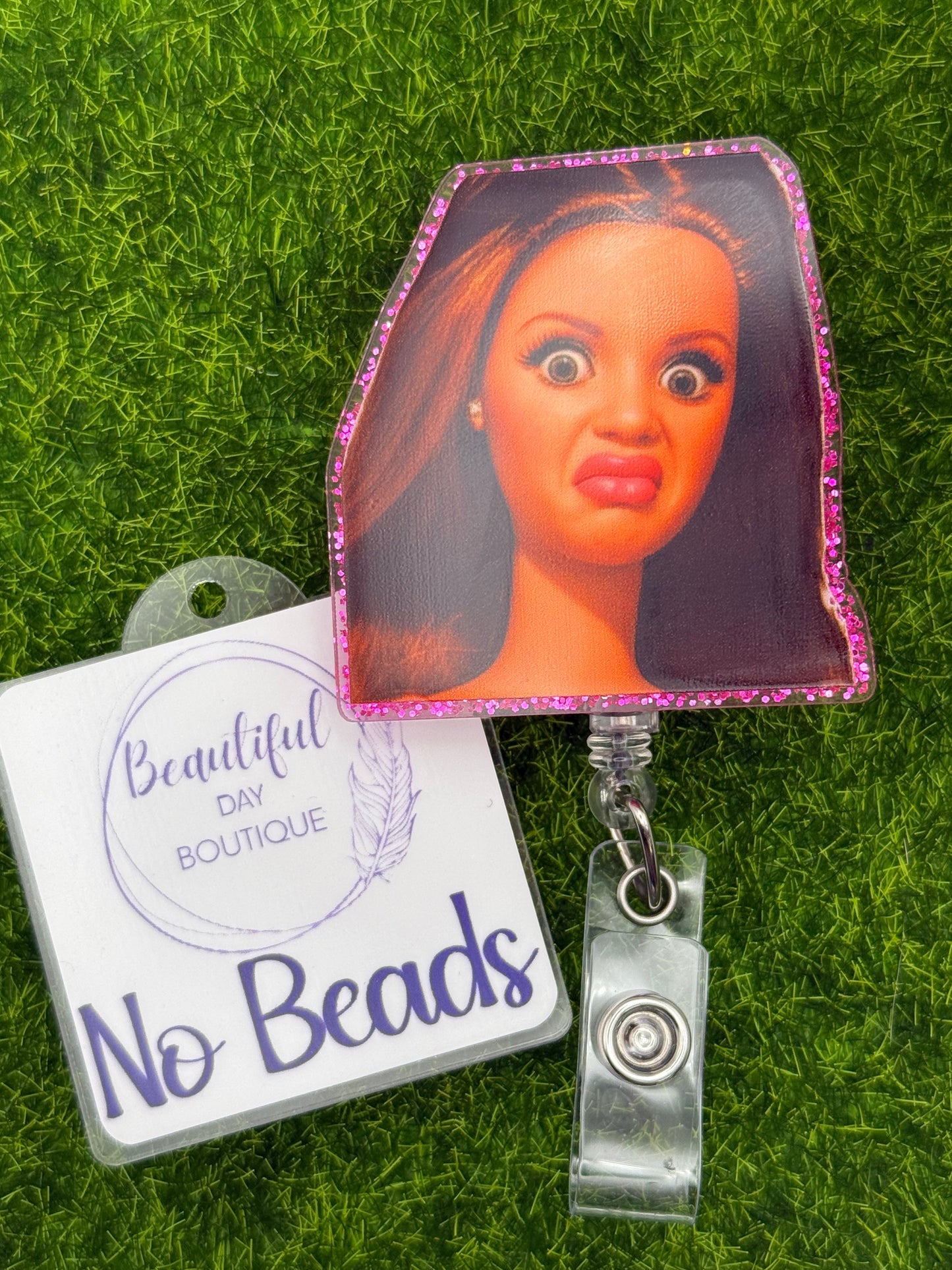Barb face-brunette