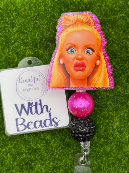 Barb face-blonde