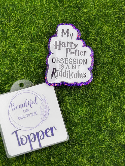 HP obsession-purple glitter