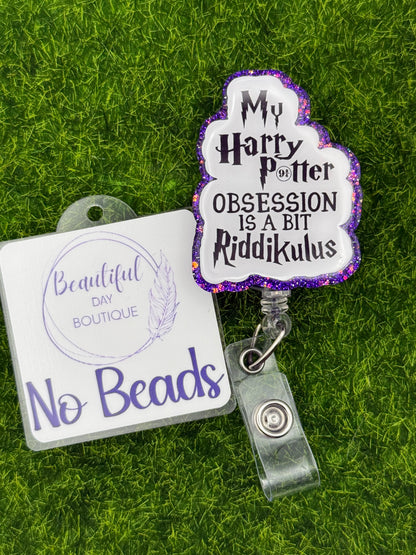 HP obsession-purple glitter