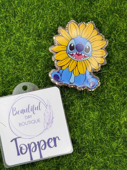 Blue Alien-Sunflower