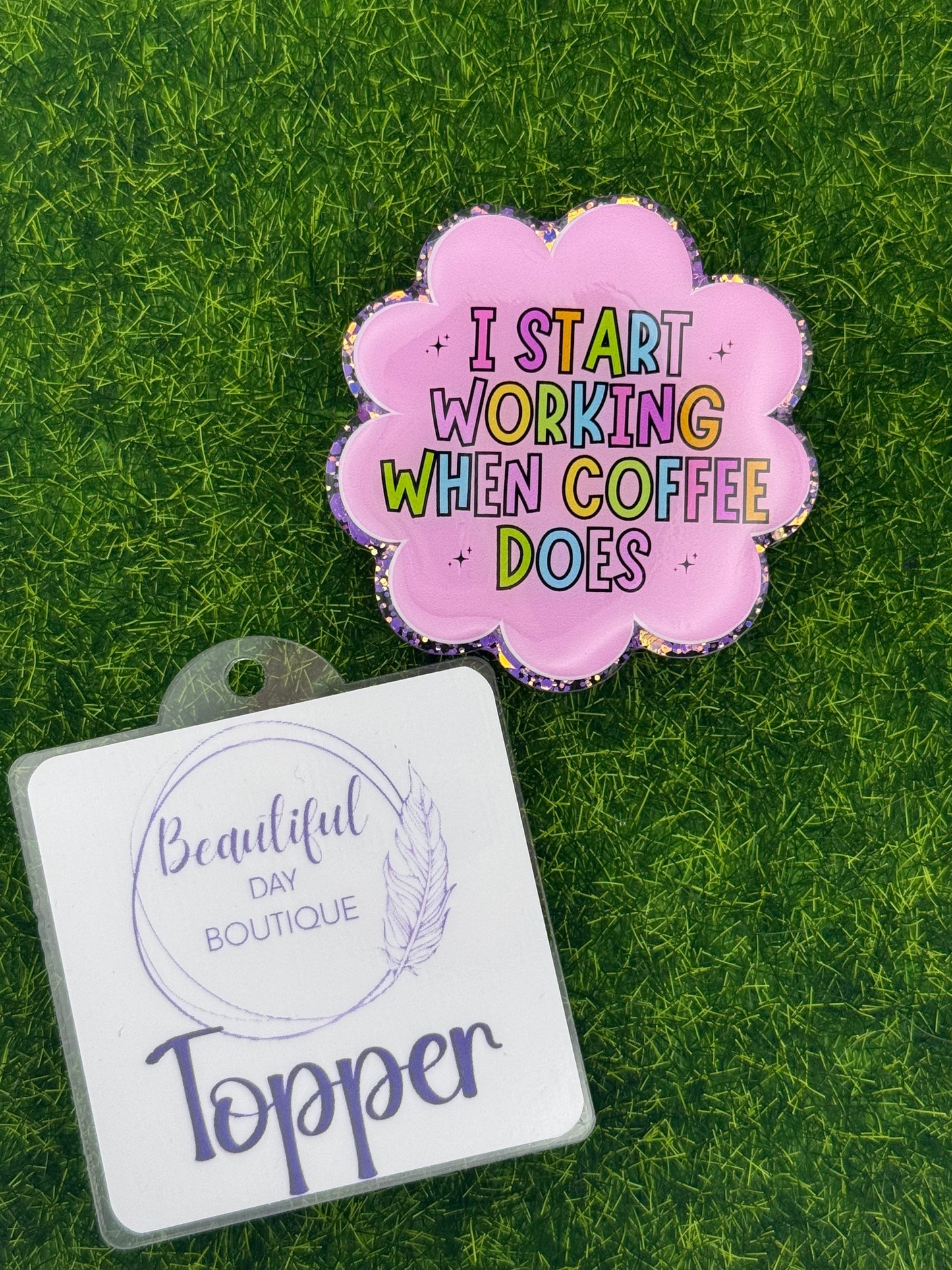 I start working when coffee does