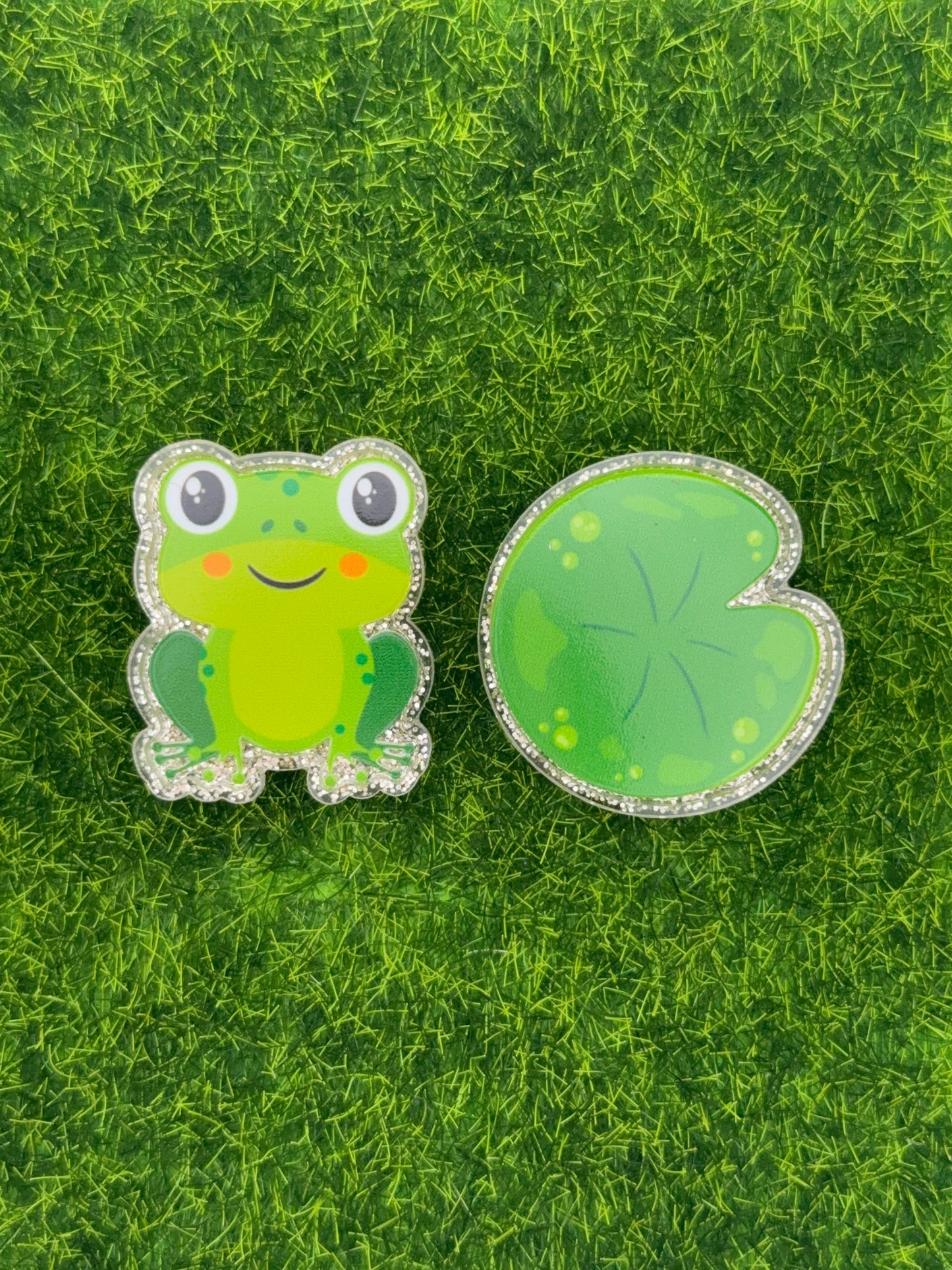 Frog and lily pad X-Ray Markers