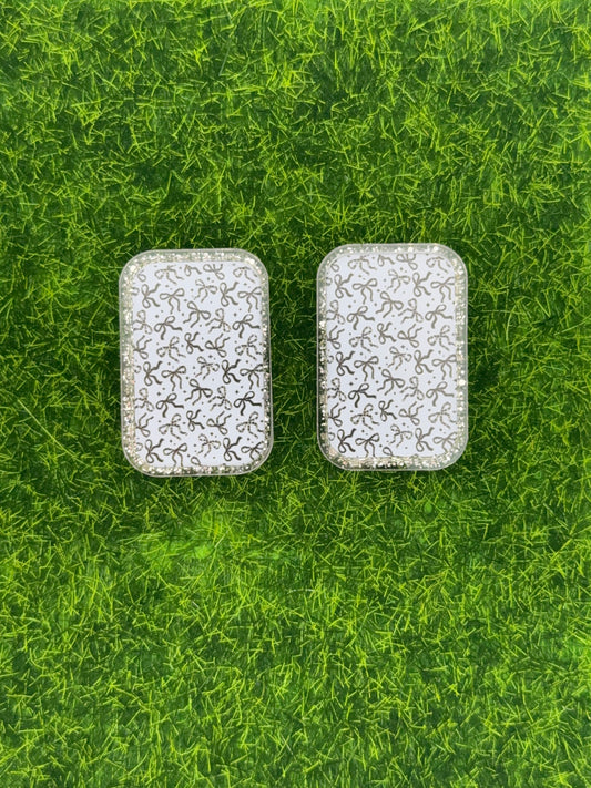 Black and white bows X-Ray markers