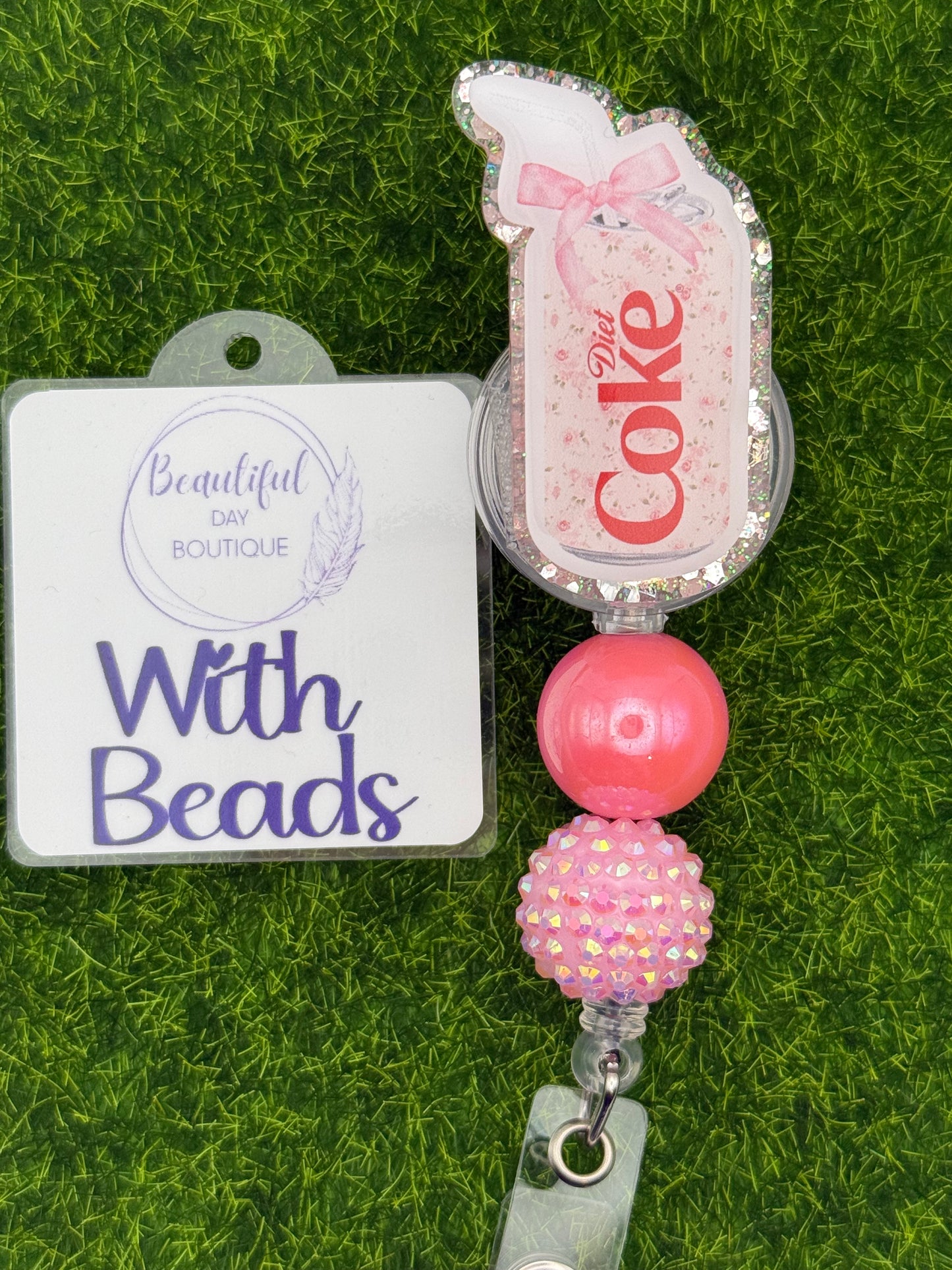 Diet c pink bow