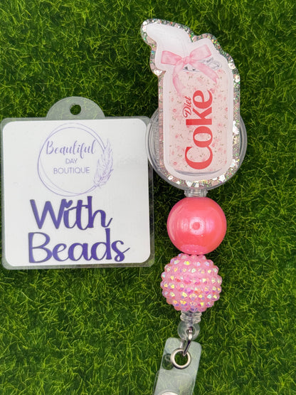 Diet c pink bow