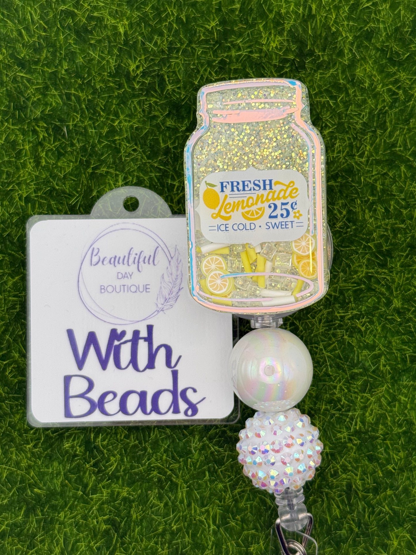 Fresh lemonade jar shaker