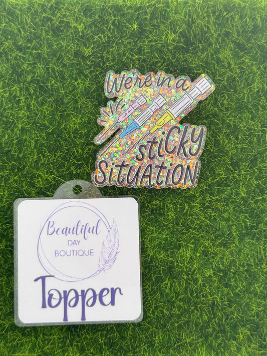 Sticky situation