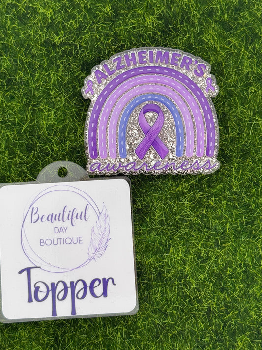 Alzheimer’s awareness rainbow