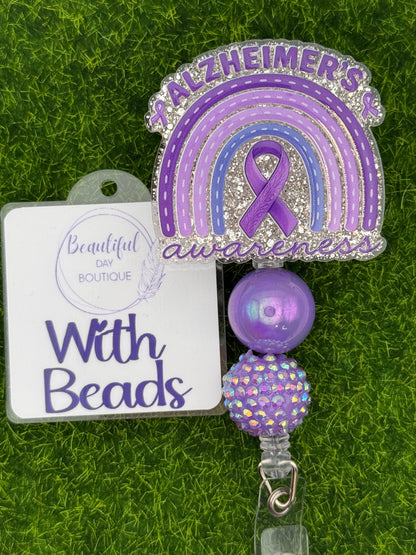Alzheimer’s awareness rainbow