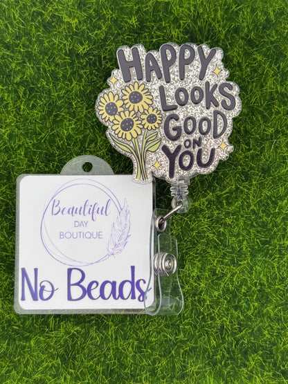 Happy looks good on you