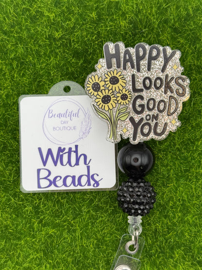 Happy looks good on you