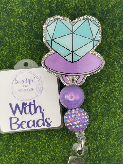 Ring pop candy-teal