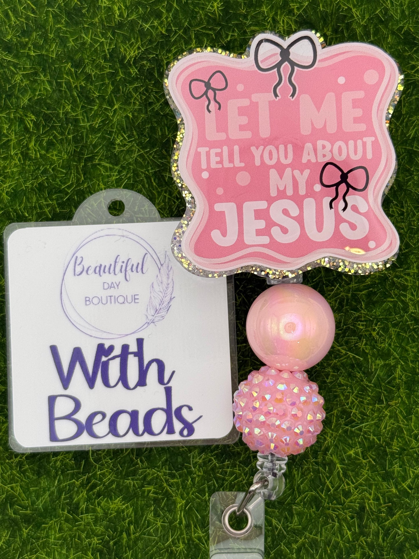 Let me tell you about my Jesus-pink