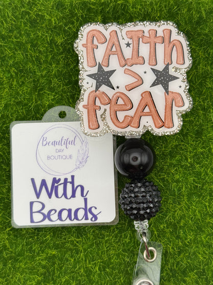 Faith greater than fear