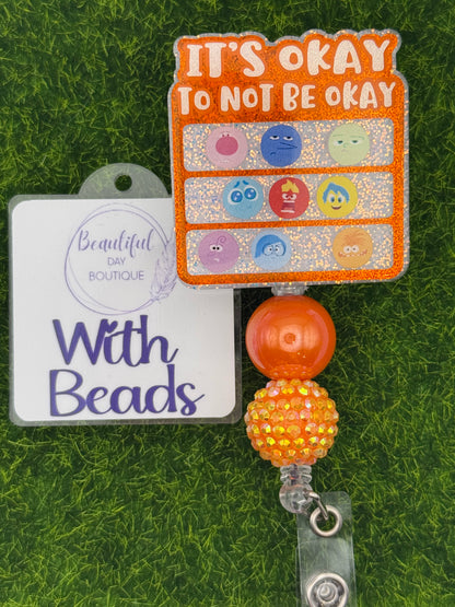 It’s okay to not be okay-orange