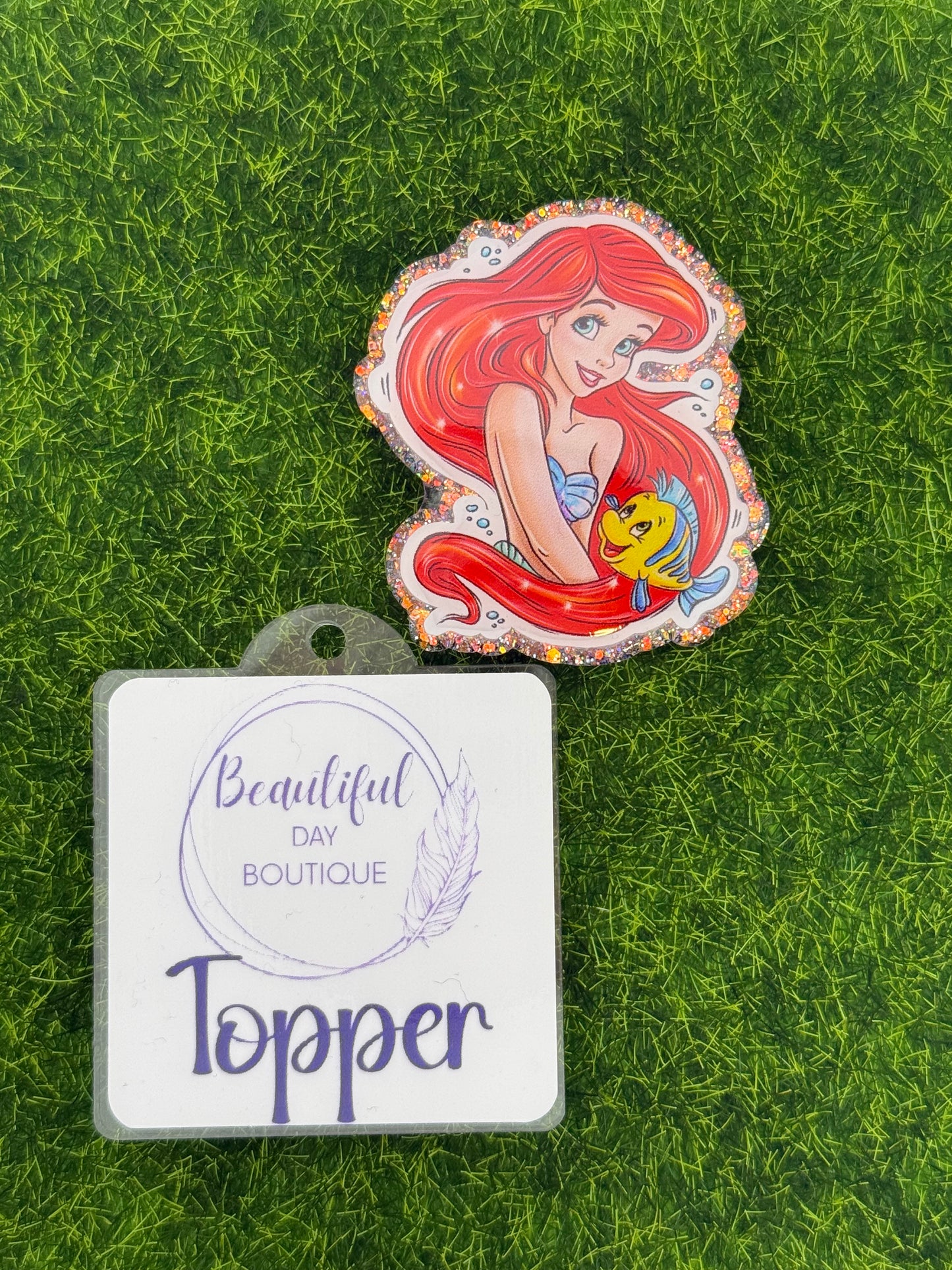 Mermaid and flounder