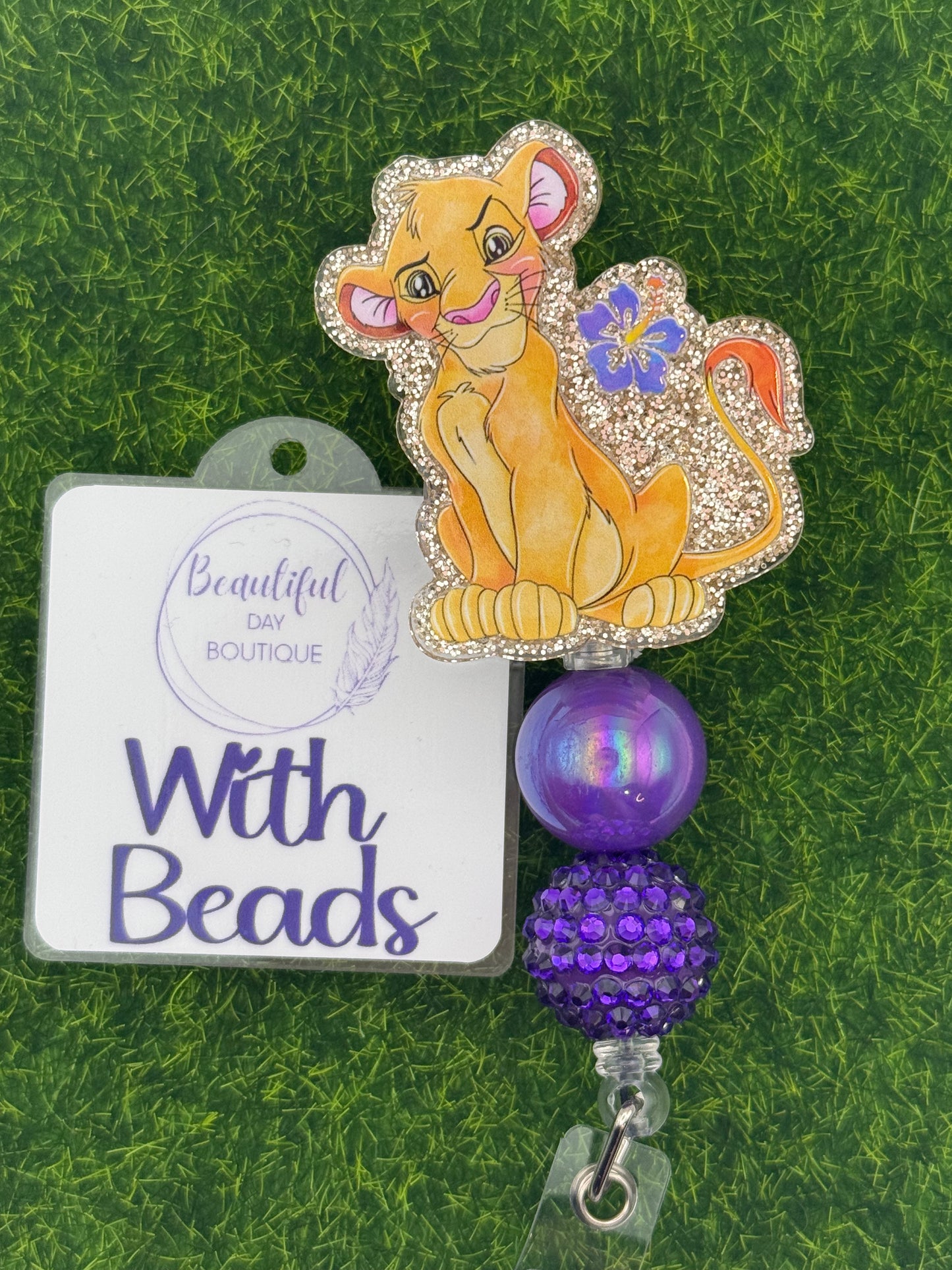 Lion K purple hibiscus