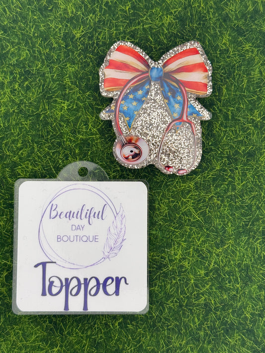 Flag bow stethoscope