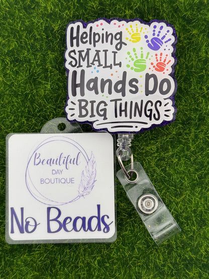Helping small hands