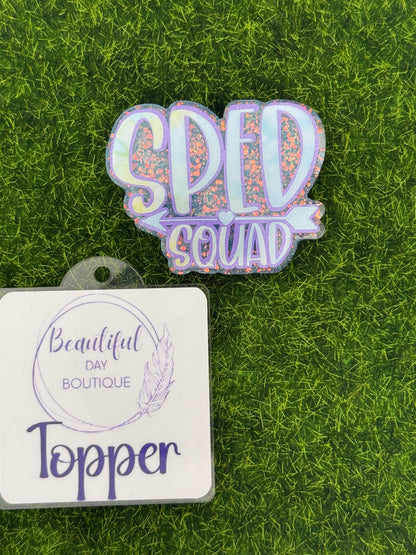 SPED squad purple/blue